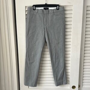 Banana Republic Gray Cropped Pants for Business Casual
